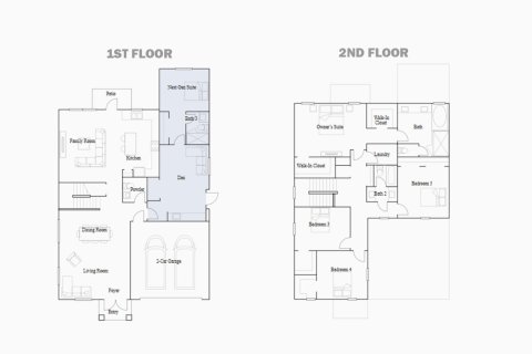 Townhouse floor plan «307SQM WATERFORD», 5 bedrooms in VERDANA LANDINGS