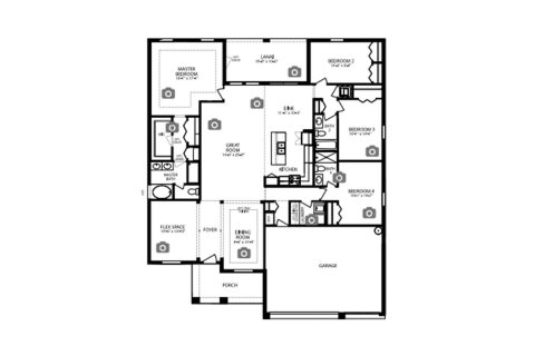 House floor plan «226SQM THE SIERRA», 4 bedrooms in GRACELAND ESTATES