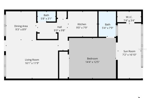 Condo in Saint Petersburg, Florida, 1 bedroom № 2141954 - photo 29