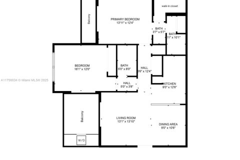 Condo in Hialeah, Florida, 2 bedrooms  № 1860176 - photo 27