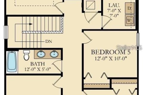 House in STOREY PARK in Orlando, Florida 5 bedrooms, 228.08 sq.m. № 1915663 - photo 5
