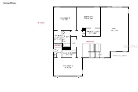 Villa ou maison à vendre à Apopka, Floride: 5 chambres, 370.4 m2 № 2215504 - photo 3