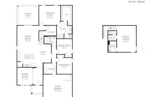 House in Jacksonville, Florida 3 bedrooms, 177.26 sq.m. № 2217401 - photo 2