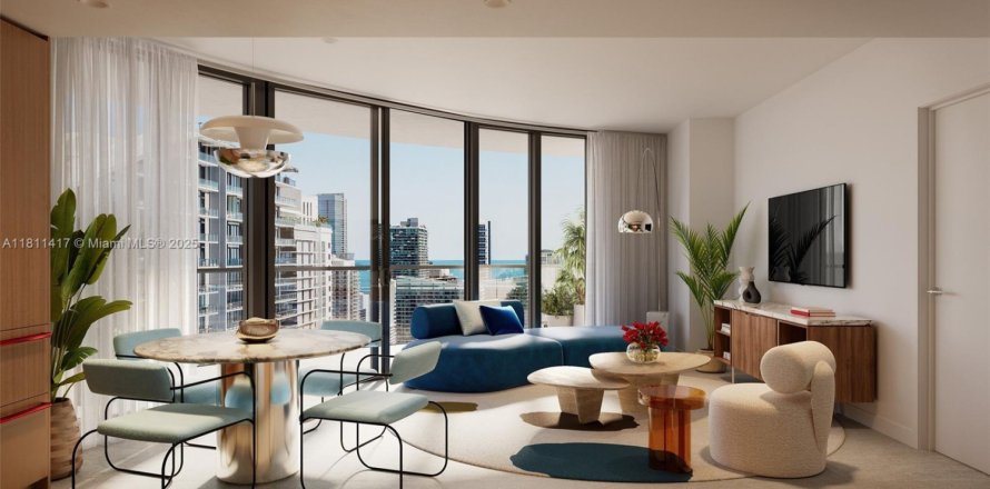 Кондоминиум с 2 спальнями в Майами, Флорида № 2021426