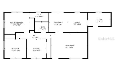 Villa ou maison à louer à Sanford, Floride: 3 chambres, 113.53 m2 № 2391616 - photo 14