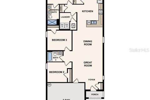 House in Haines City, Florida 3 bedrooms, 146.97 sq.m. № 2238364 - photo 4