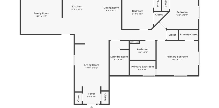 Casa en Daytona Beach, Florida 3 dormitorios, 135.82 m2 № 1876276