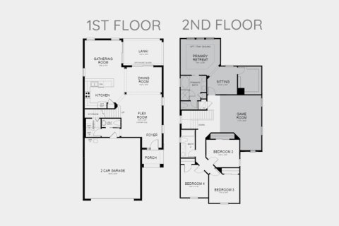 Townhouse floor plan «225SQM BOCA GRANDE», 4 bedrooms in PALMERO