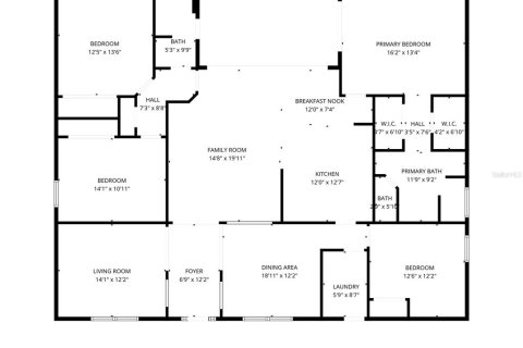 House in Winter Haven, Florida 4 bedrooms, 199 sq.m. № 2106471 - photo 6