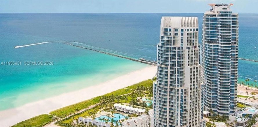 Кондоминиум с 1 спальней в Майами-Бич, Флорида № 2011387