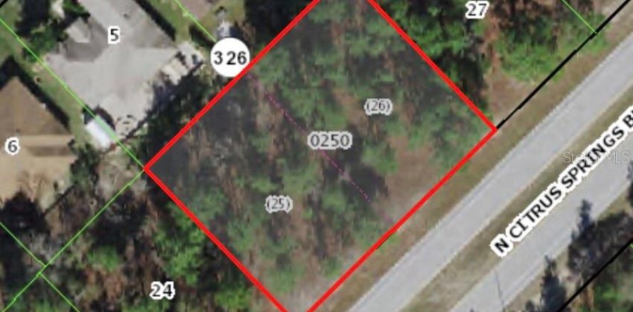 Land in Citrus Springs, Florida № 790305