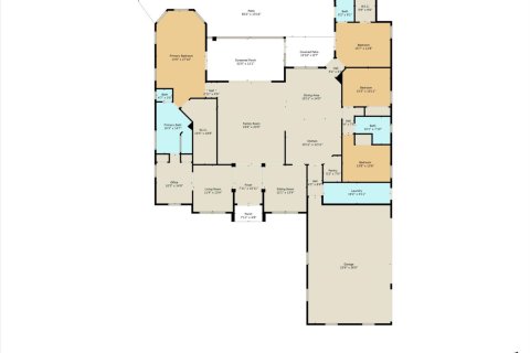 House in Weeki Wachee, Florida 4 bedrooms, 313.55 sq.m. № 1835480 - photo 3