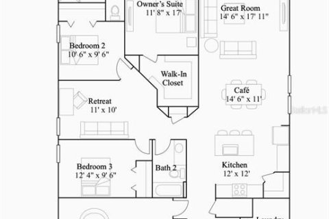 House in Ocala, Florida 3 bedrooms, 198.9 sq.m. № 1765220 - photo 3