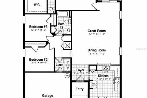 Villa ou maison à louer à Winter Haven, Floride: 3 chambres, 157.93 m2 № 2418634 - photo 2