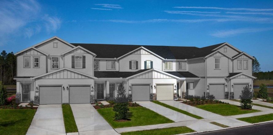Таунхаус в Meadows at Oakleaf Townhomes в Джэксонвилл, Флорида 2 комнаты, 107м2 № 505451