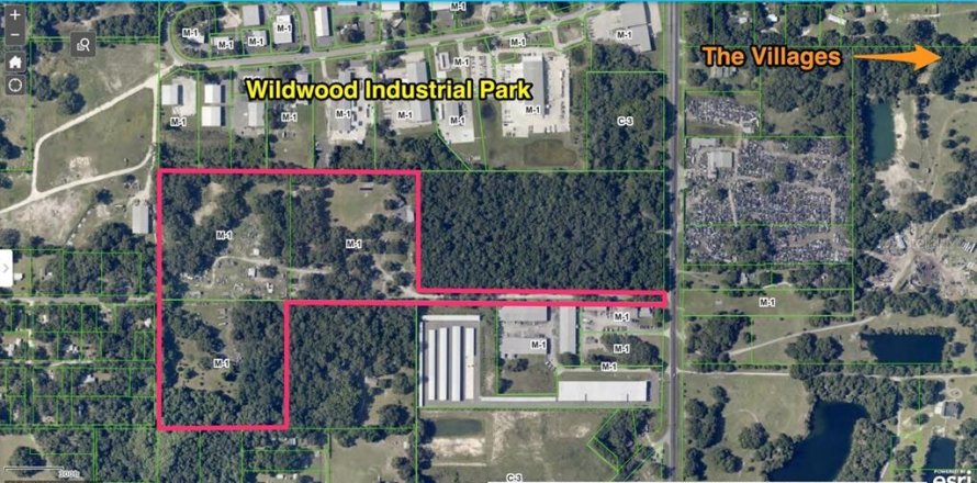 Terreno en Wildwood, Florida № 1558906