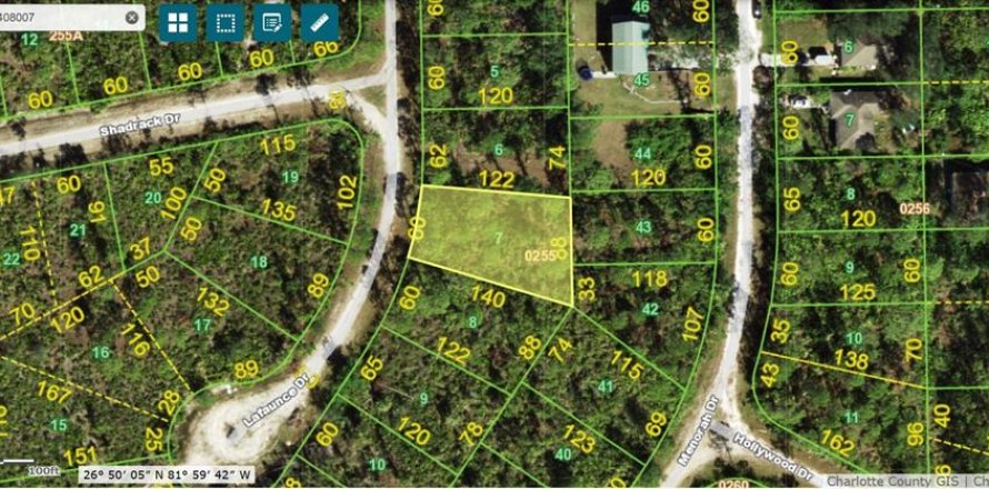 Land in Punta Gorda, Florida № 2374099