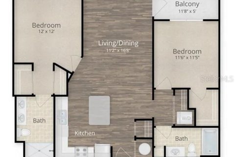 Apartamento en alquiler en Sarasota, Florida, 2 dormitorios, 107.86 m2 № 1913078 - foto 24