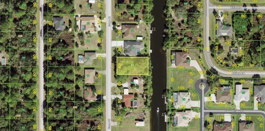 Terreno en Port Charlotte, Florida № 1852482
