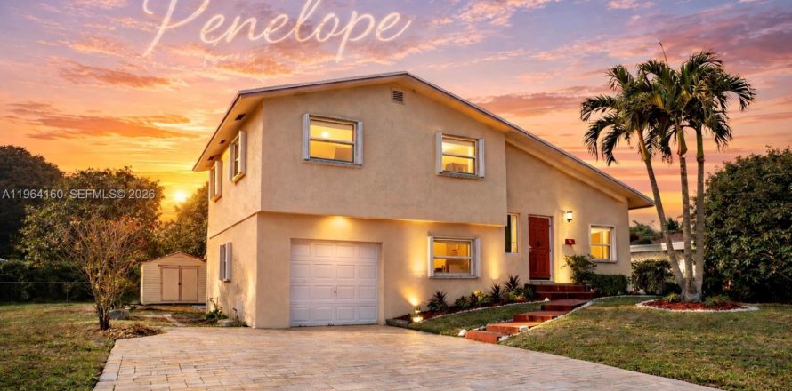 House in Pompano Beach, Florida 3 bedrooms, 120.4 sq.m. № 2030786