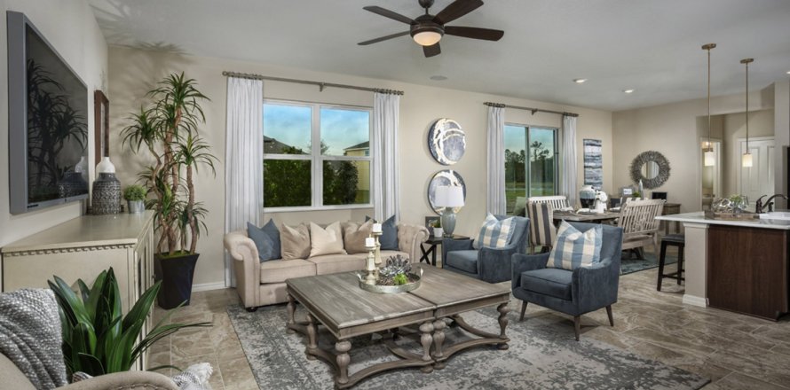 Townhouse in SUMMERLIN GROVES in Haines City, Florida 4 bedrooms, 159 sq.m. № 56970