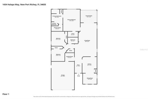 Villa ou maison à vendre à New Port Richey, Floride: 3 chambres, 183.57 m2 № 2427338 - photo 5