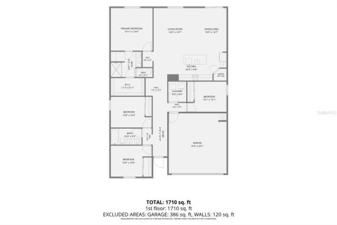 House in Parrish, Florida 4 bedrooms, 170.94 sq.m. № 2210183 - photo 30