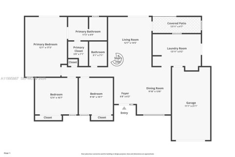 Купить виллу или дом в Мирамар, Флорида 3 спальни, 126.63м2, № 2067430 - фото 26
