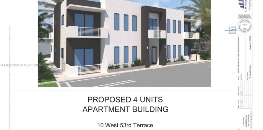 Коммерческая недвижимость в Хайалиа, Флорида № 1981733