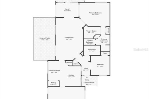 House in Lady Lake, Florida 2 bedrooms, 120.96 sq.m. № 2120161 - photo 2
