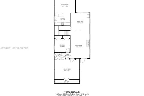 Купить виллу или дом в Хомстед, Флорида 5 спален, 201.6м2, № 2044986 - фото 22