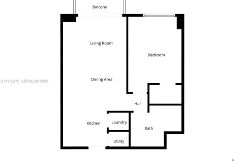 Condominio en alquiler en Miami, Florida, 1 dormitorio № 2011644 - foto 23