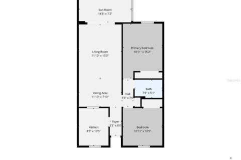 Copropriété à vendre à New Port Richey, Floride: 2 chambres, 77.2 m2 № 2141905 - photo 3