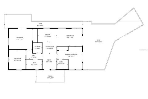 House in Crystal River, Florida 3 bedrooms, 106.28 sq.m. № 2117861 - photo 20