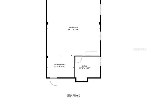 Immobilier commercial à louer à Orlando, Floride: 78.97 m2 № 1843942 - photo 7