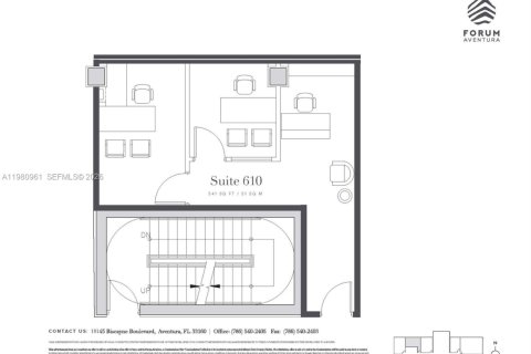 Immobilier commercial à vendre à Aventura, Floride № 2078181 - photo 3