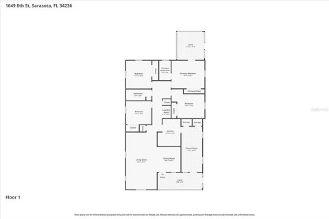 House in Sarasota, Florida 4 bedrooms, 169.08 sq.m. № 2221490 - photo 3