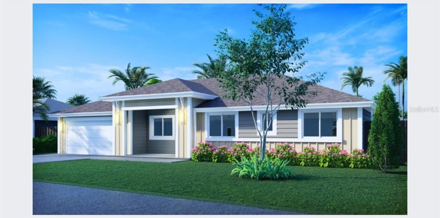 House in Hawthorne, Florida 4 bedrooms, 161.19 sq.m. № 1110199
