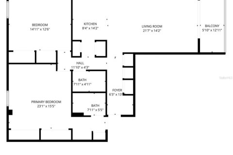 Condo in Clearwater, Florida, 2 bedrooms  № 2210890 - photo 9