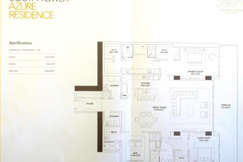 Condominio en venta en Fort Lauderdale, Florida, 3 dormitorios, 222.5 m2 № 2082730 - foto 19