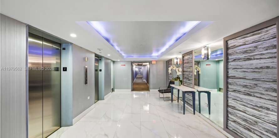 Кондоминиум с 1 спальней в Майами-Бич, Флорида № 2043962