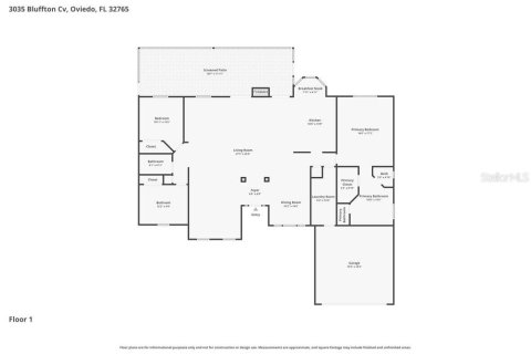 Villa ou maison à louer à Oviedo, Floride: 3 chambres, 194.54 m2 № 2409009 - photo 2