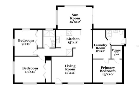 Casa en alquiler en Hudson, Florida, 3 dormitorios, 96.15 m2 № 1876973 - foto 15