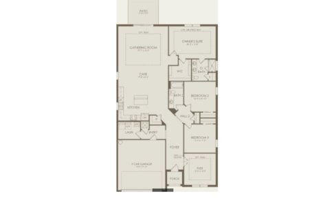 House floor plan «House», 4 bedrooms in Canopy Terrace