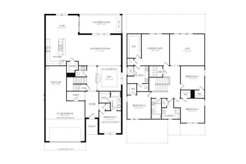House floor plan «336SQM», 5 bedrooms in SPLIT OAK RESERVE