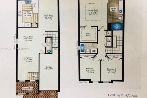 Adosado en venta en Miami, Florida, 3 dormitorios, 158.03 m2 № 2043451 - foto 25