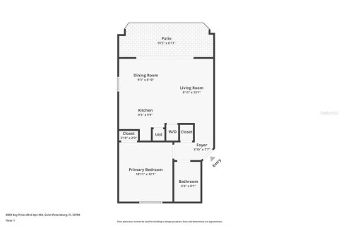 Copropriété à vendre à Saint Petersburg, Floride: 1 chambre, 47.01 m2 № 1900297 - photo 24
