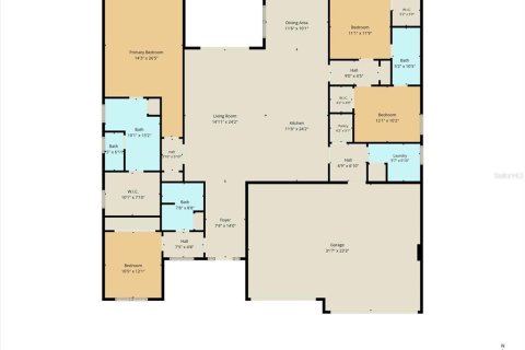 House in Hernando, Florida 4 bedrooms, 230.21 sq.m. № 2226298 - photo 2