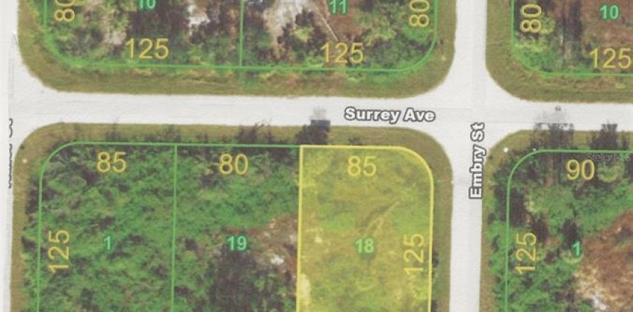 Land in Port Charlotte, Florida № 2160309