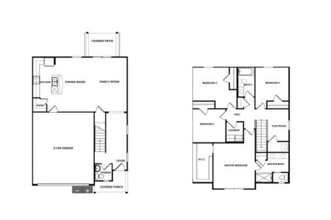 House floor plan «House», 4 bedrooms in Trilby Crossing